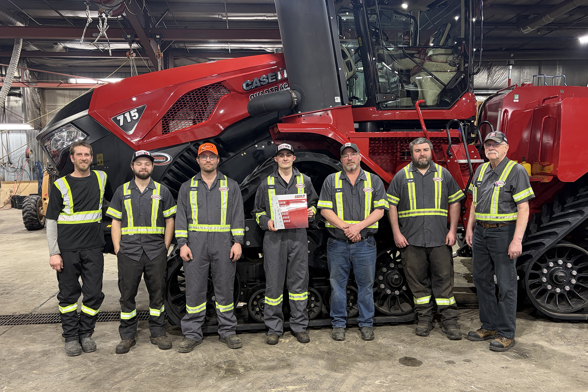 Case IH Pinnacle Service Award for Windthorst